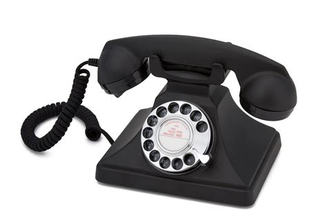 Gpo 200 Classic Rotary Dial Retro Telephone Black From £5875