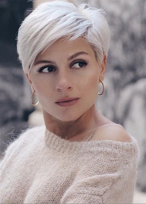 Short Messy Haircuts Short Hairstyles For Thick Hair Short Grey Hair