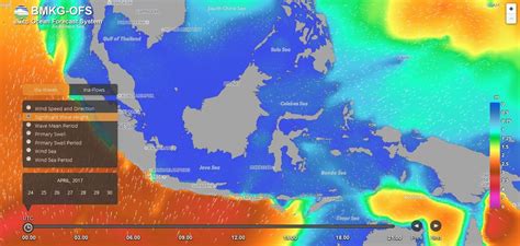 El BMKG lanzó el nuevo sistema de pronóstico del océano ...
