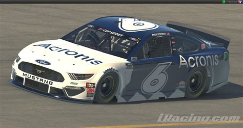 Ryan Newman 6 Acronis 2020 Nascar Cup Series By Ryan Broderick