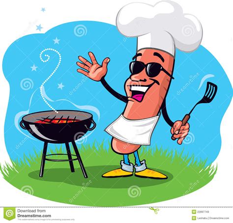 What's the best drink for a bbq party? hot-dog-de-barbecue-de-dessin-anime-22897749_5642175b26834 ...