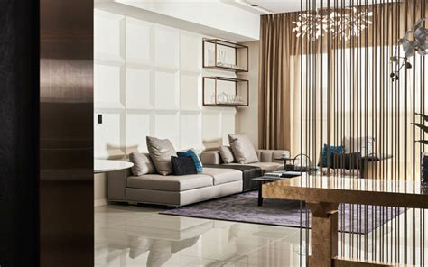 Download Wallpapers Living Room 4k Modern Design Stylish Interior