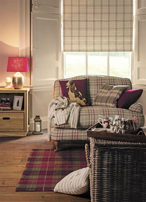 Not your grandfather's armchair, these tartan armchairs are super comfortable, come in many upholstery color patterns, but all are ultimately plaid. Get the Look: Tartan Chic - FADS BlogFADS Blog