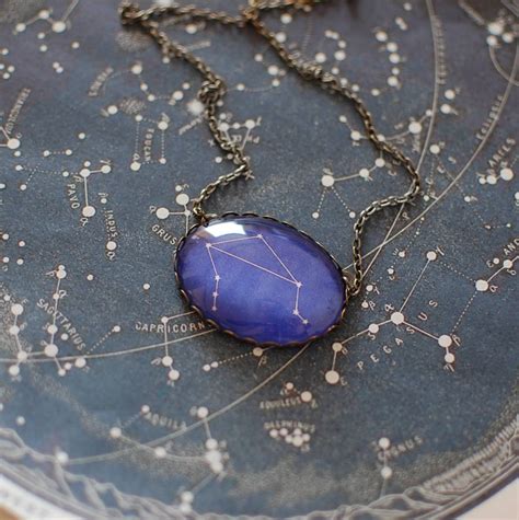 Libra Zodiac Constellation Necklace By Juju Treasures
