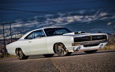 Download Wallpapers Dodge Charger Low Rider 1969 Cars Muscle Cars