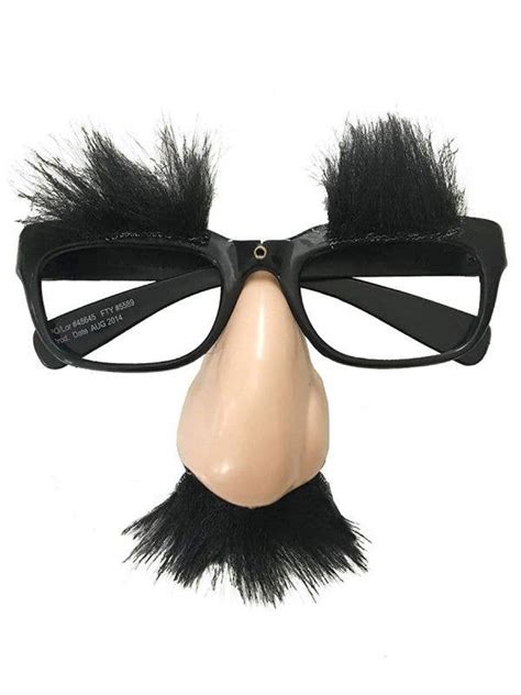 Novelty Glasses With Fake Nose Nose And Glasses Costume Accessory