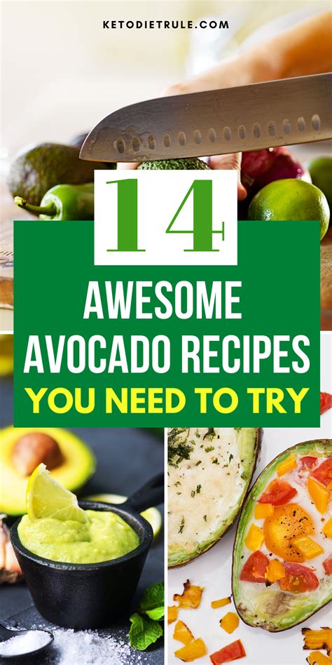 14 Creative Ways To Serve Avocados Avocado Recipes Diet Dinner