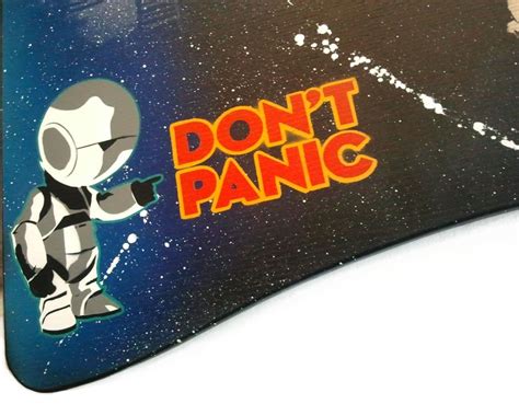 We did not find results for: Marvin says "Don't Panic". | Hitchhikers guide to the galaxy, Guide to the galaxy, Art