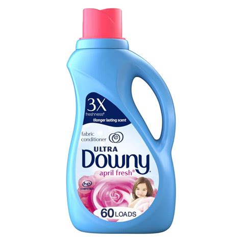 Downy Ultra 51 Oz April Fresh Liquid Fabric Softener 60 Loads
