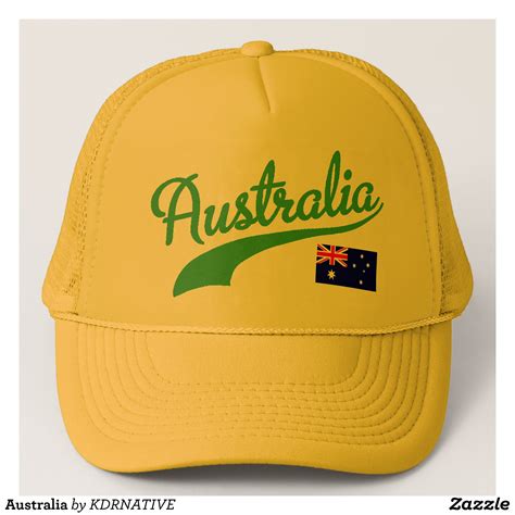 Australia Trucker Hat Zazzlecom Trucker Hat Trucker Hats