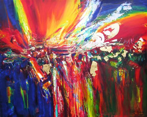 Large Colorful Abstract Contemporary Paintings And Prints