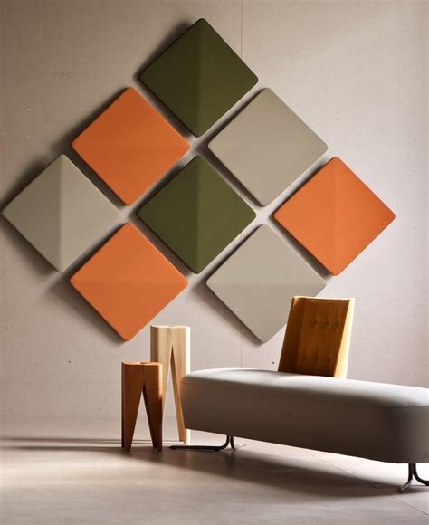 Mineral Fibre Decorative Acoustical Panels Kite Wall By Estel Group