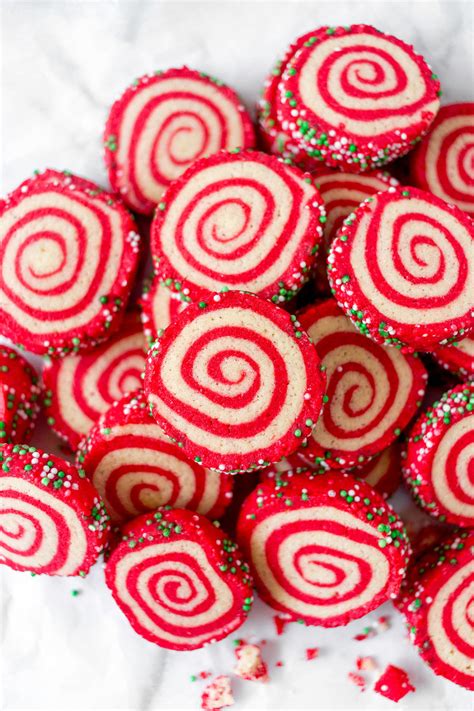 Christmas means a lot of decorating. Christmas Pinwheel Sugar Cookies - Lip-Smacking Food
