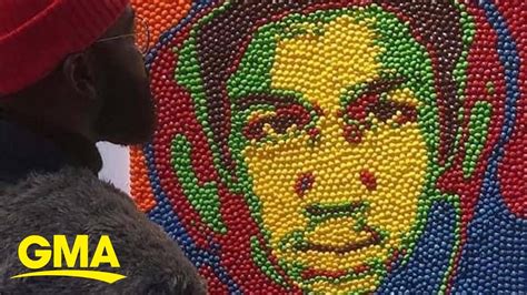 Artist Inspired By Trayvon Martin Creates Skittles Art To Honor Black