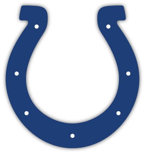 Indianapolis Colts Horseshoe Nfl Football Sticker Decal