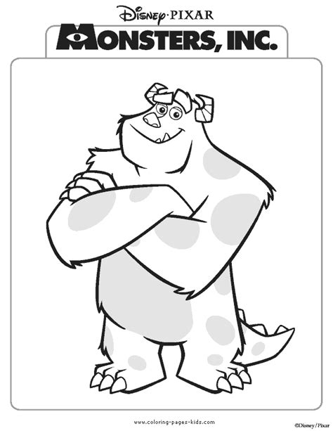 Select from 35653 printable crafts of cartoons, nature, animals, bible and many more. Monsters inc coloring pages - Coloring pages for kids ...