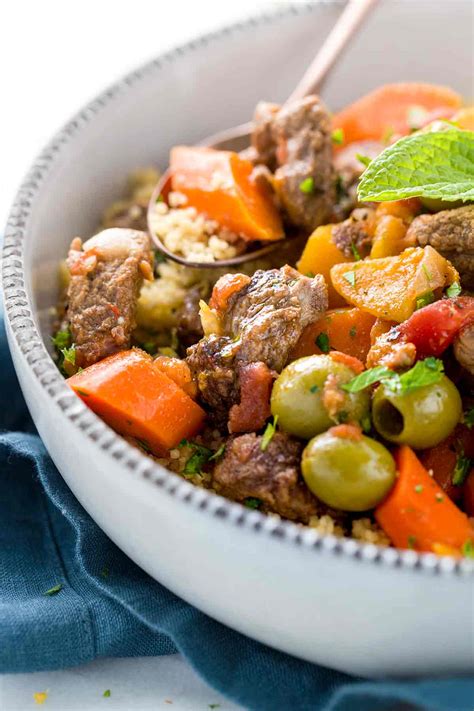 Moroccan Lamb Stew Recipe With Couscous Jessica Gavin