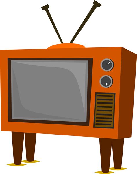 Old Television Clipart Best