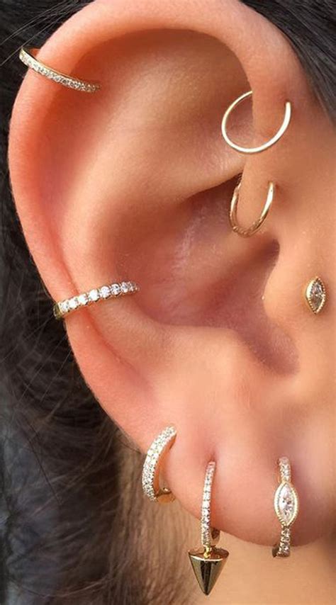 Pircing Daith Piercing Ear Peircings Cartilage Ring Cool Ear