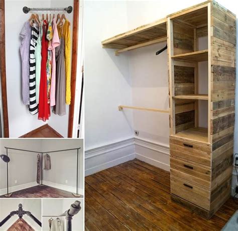 Corner shelves in the closet will help you keep your small closet items from getting lost in the shuffle. 10 Cool and Clever DIY Corner Closet Ideas