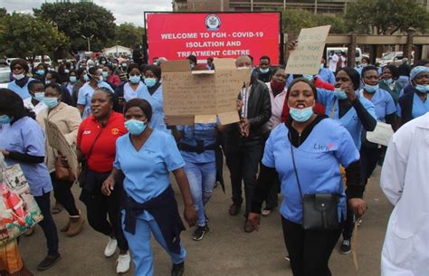 Striking Nurses Blast Arrests On Colleagues Vow To Persist With Job Action