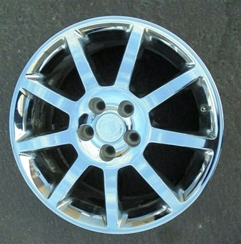 18 Inch Chrome Cadillac Dts 9 Spoke Factory Wheels Rims 2006 2007 For