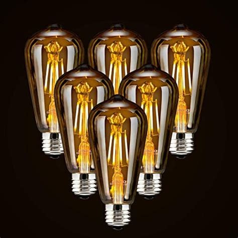 Led Dimmable Edison Light Bulbs 4w Vintage Light Bulb 2300k Warm White