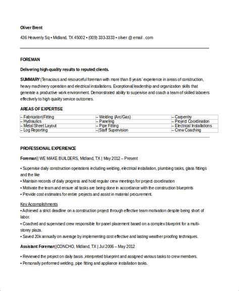 Download sample resume templates in pdf, word formats. FREE 9+ Sample Electrician Resume Templates in MS Word | PDF