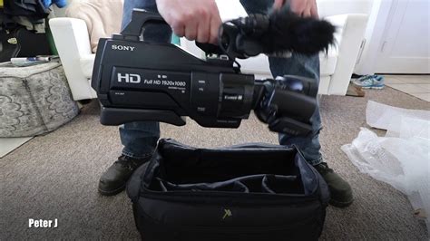 sony hxr mc2500 camcorder unboxing youtube