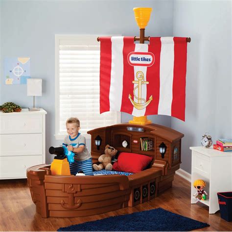 Pirate Ship Toddler Bed Invented4you