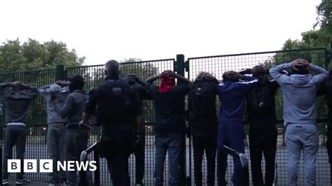 Drill Music Video Stopped By Armed Police Bbc News