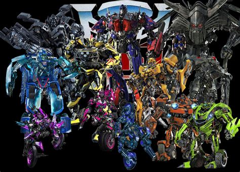 Poster Transformers Characters Ubicaciondepersonascdmxgobmx