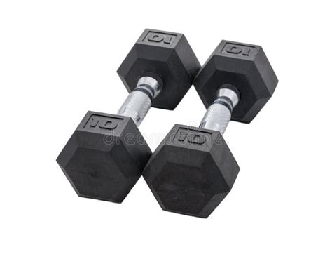 Ten Pound Weight Stock Image Image Of Free Emboss Dumbbell 4316167