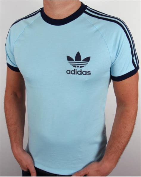 Vintage per te su adidas.it. Adidas Originals Trefoil 3 Stripes T-shirt Sky Blue,retro ...
