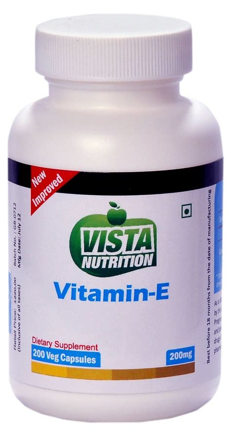 We did not find results for: Vista Nutritions Vitamin-E 200 mg - 200 Capsules