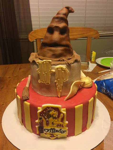 Harry Potter Gryffindor Cake Harry Potter Gryffindor Iona 10th