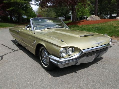 Sold Honey Gold 1965 Ford Thunderbird Convertible Roadster