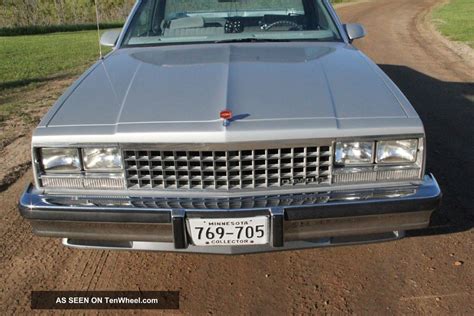 1986 Chevrolet El Camino Conquista Ss Standard