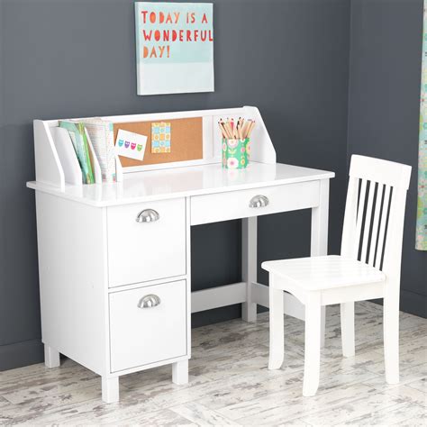 Kidkraft Kids 3575 Writing Desk With Hutch And Chair Set And Reviews