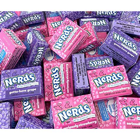 Nerds Wonka Candy Mini Boxes Strawberry And Grape Flavor Fun Size