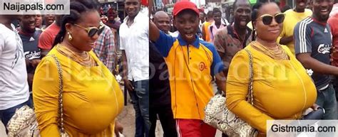 Ewoo This Womans Naturally Endowment Causes Brouhaha In Lagos Photos Gistmania