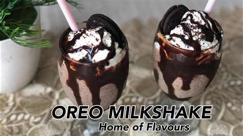 Oreo Milkshake Recipe Homemade Oreo Milkshake How To Make Oreo