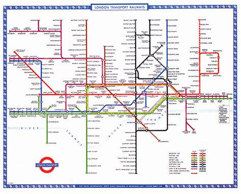 Printable Map Of The London Underground Free Printabl