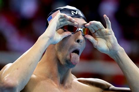 Michael Phelpss Mad Face Lilly Kings Cold War Olympic Swimming