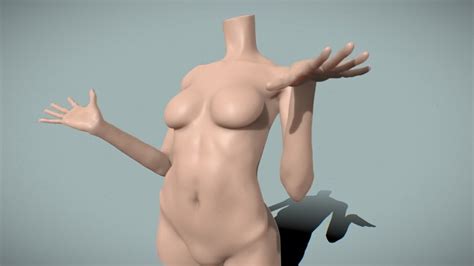 Female Nude 3D Models Sketchfab