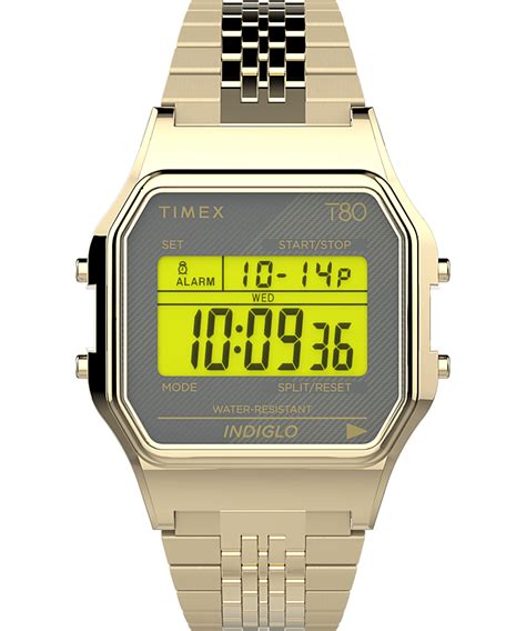 Timex T80 34mm Stainless Steel Bracelet Watch Timex Us