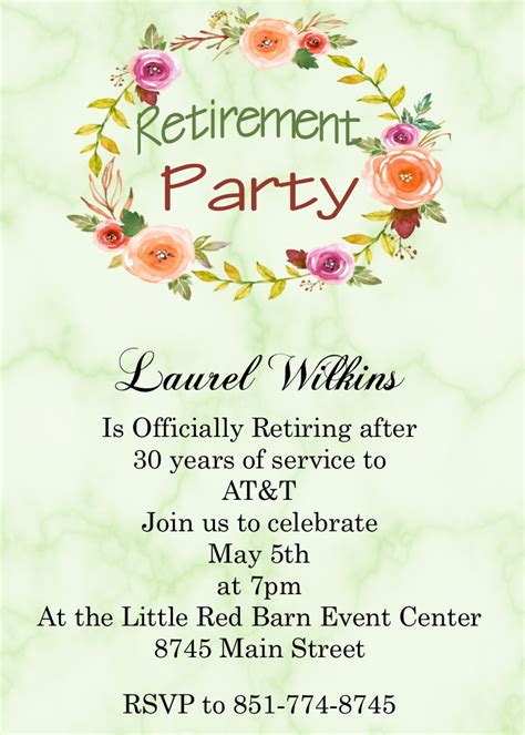 100 Retirement Party Invitations Guests Can Not Resist Responding To