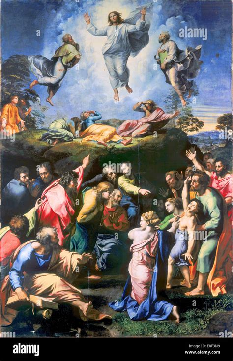 The Transfiguration Of Christ Artist Raphael 1483 1520 Stock Photo