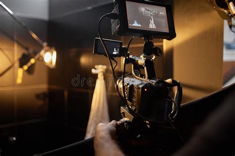 video production backstage behind the scenes of creating video content a professional team of