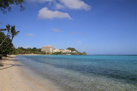 Tumon Beach In Guam Stock Image Image Of Paradise Landscape 47082445